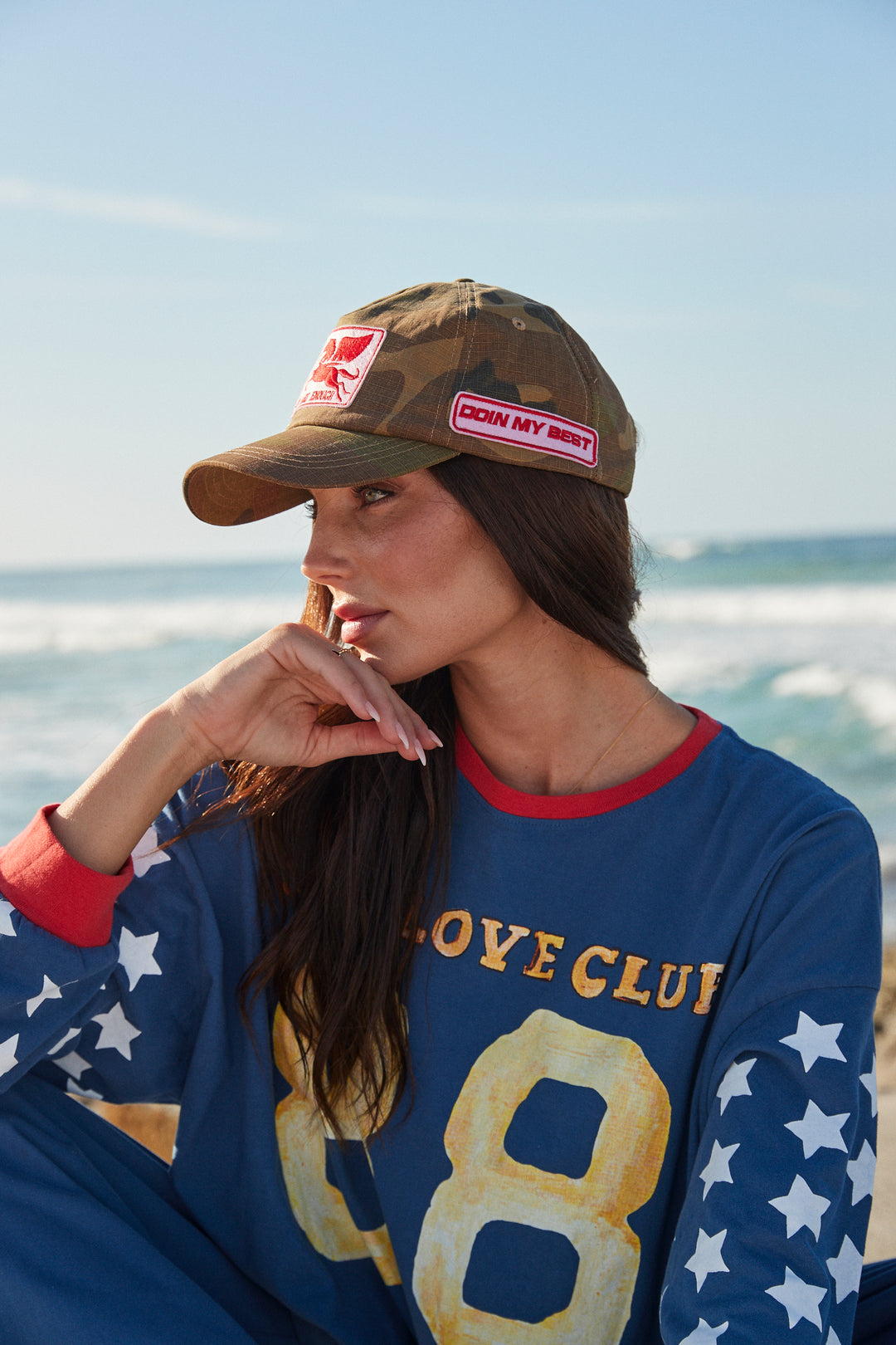 YOU ARE ENOUGH CAP - CAMO