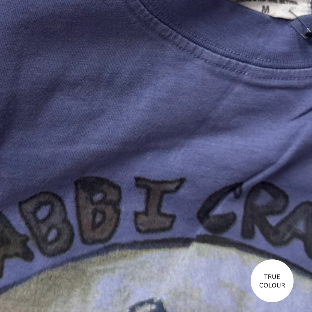 THE VERY OVERSIZED CRAZY HORSE TEE - DUSTY LAVENDER