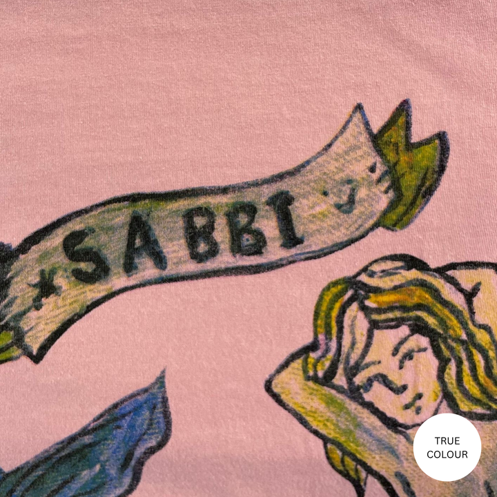 THE VERY OVERSIZED MERMAID TEE - PINK