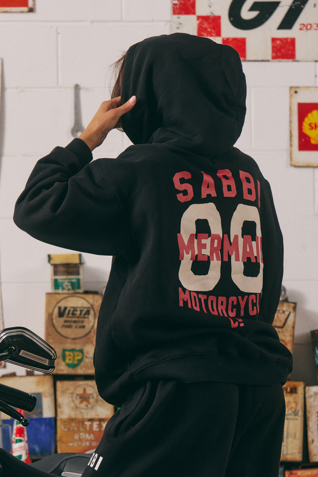 THE BRENDA ENERGY HOODIE - BLACK