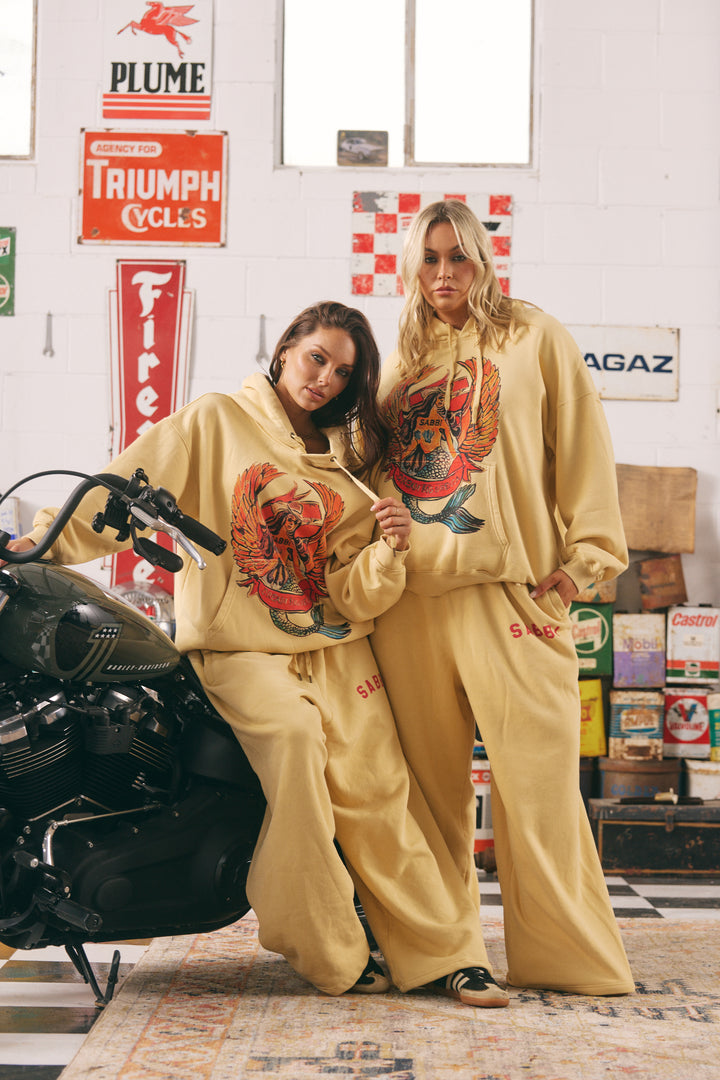 THE BRENDA ENERGY HOODIE - BUTTER