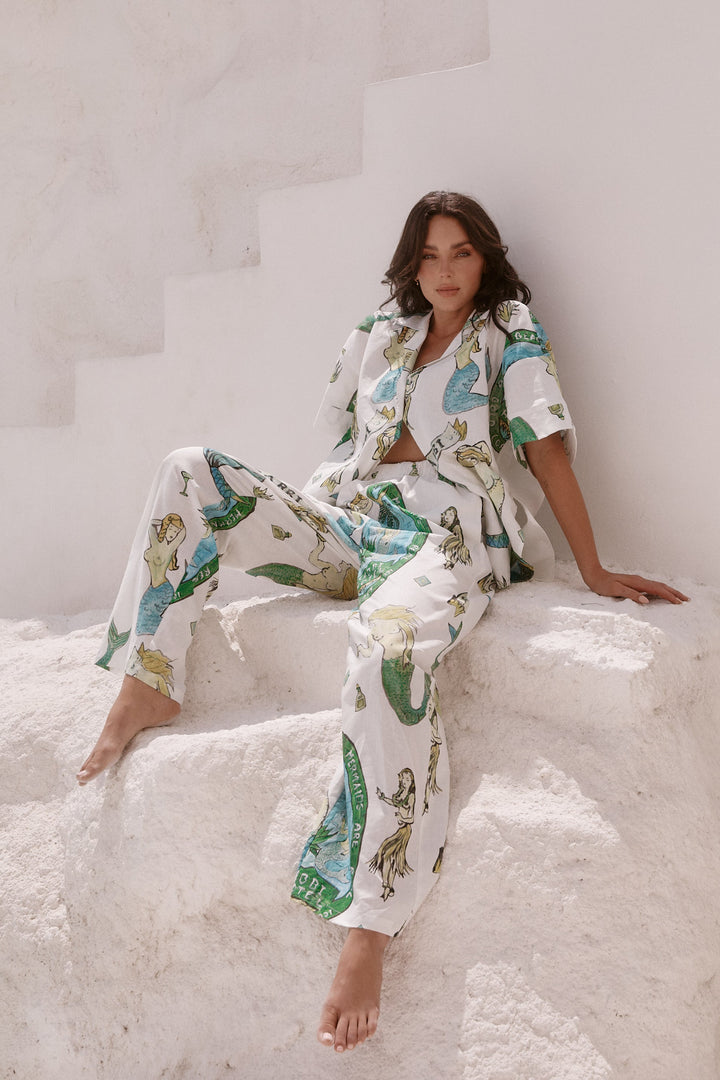 THE EL JIMBADOR PANT - MERMAIDS