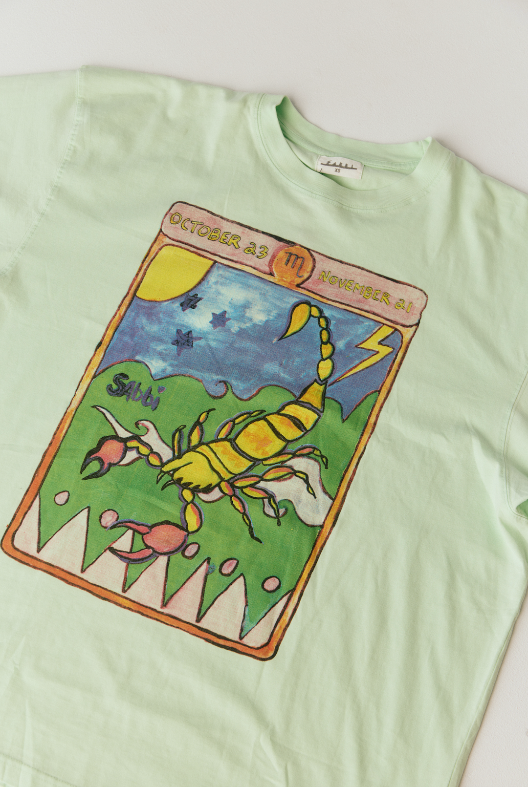 THE VERY OVERSIZED SCORPIO TEE - BAY