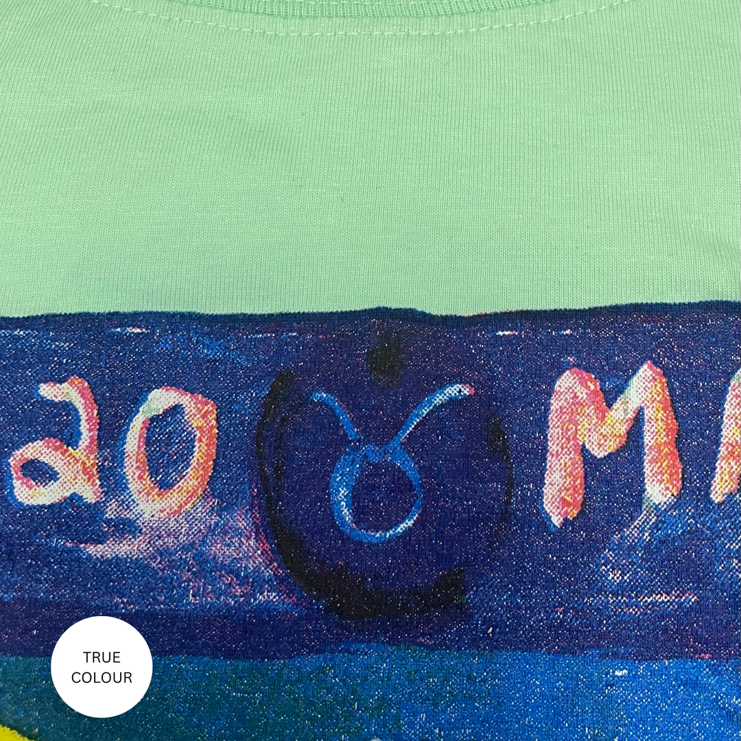 THE VERY OVERSIZED TAURUS TEE - GREEN