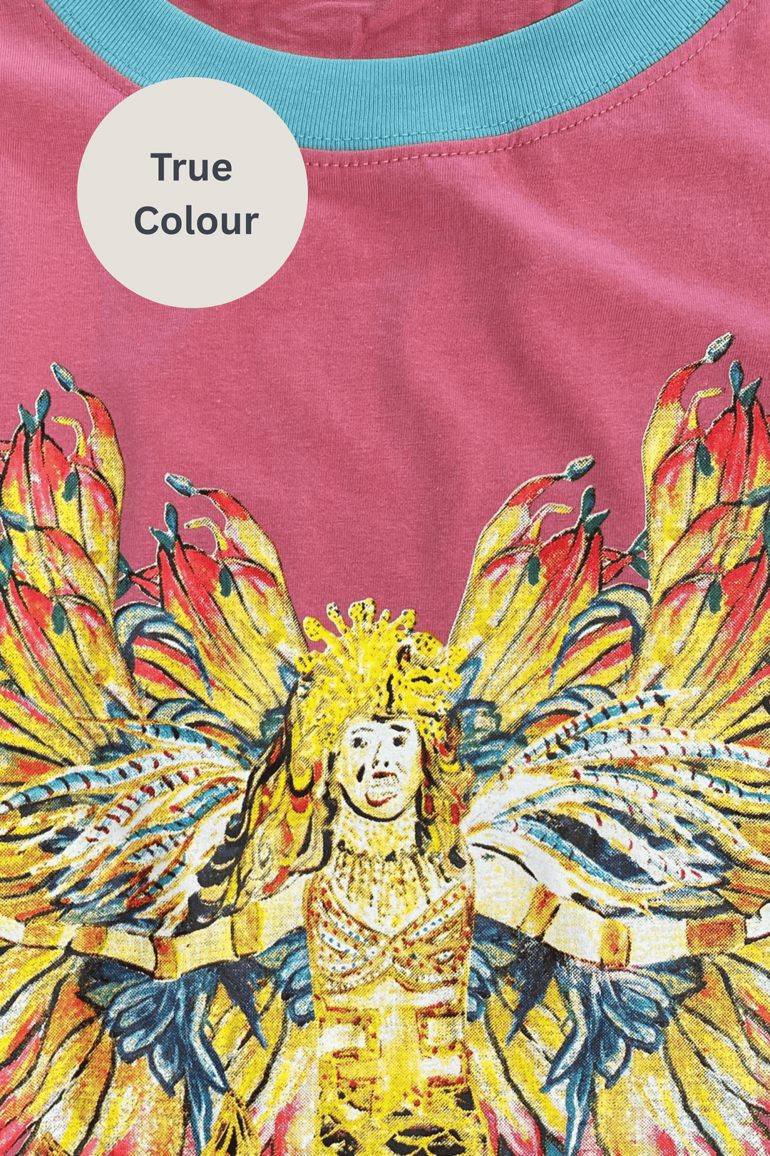 THE VERY OVERSIZED CARNIVALE TEE - PINK