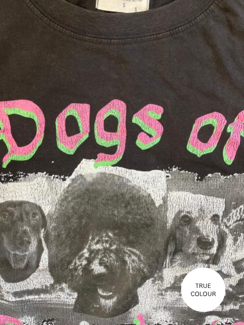 DOGS TEE - BLACK