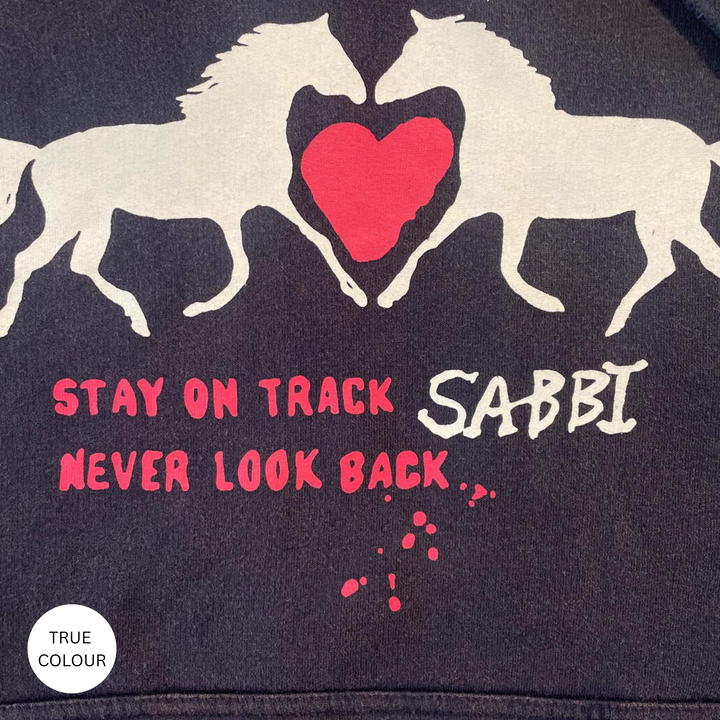 I LOVE COUNTRY MUSIC HOODIE - BLACK