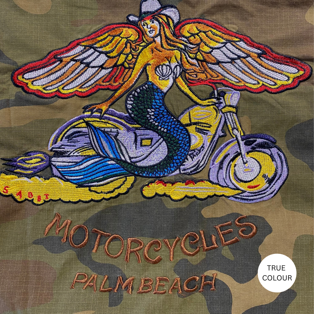 THE FLYING MERMAID JACKET-CAMO