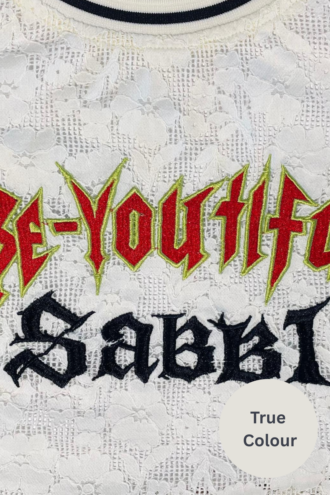 THE BE YOUTIFUL LACE SINGLET - CREAM