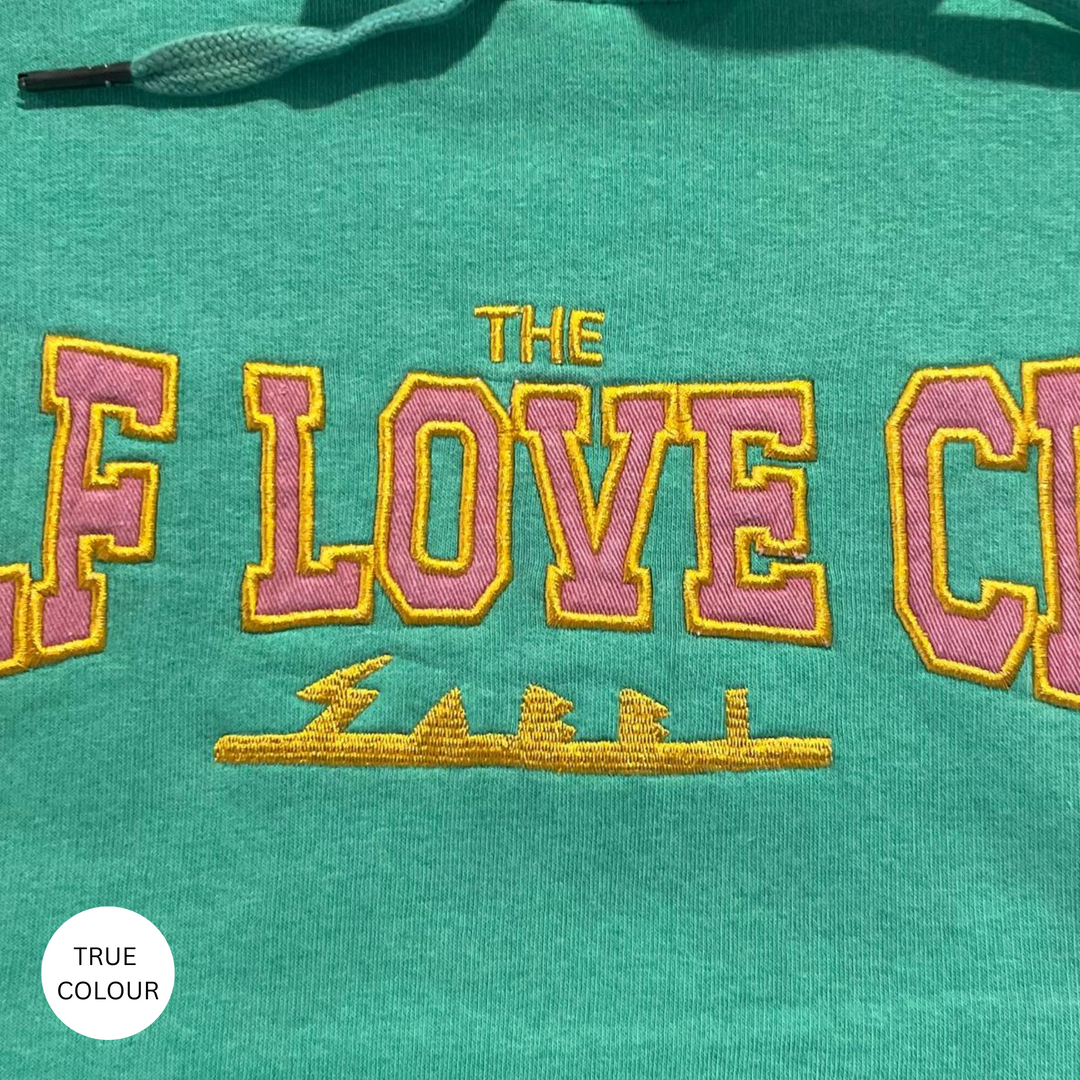 SELF LOVE CLUB HOODIE - GREEN