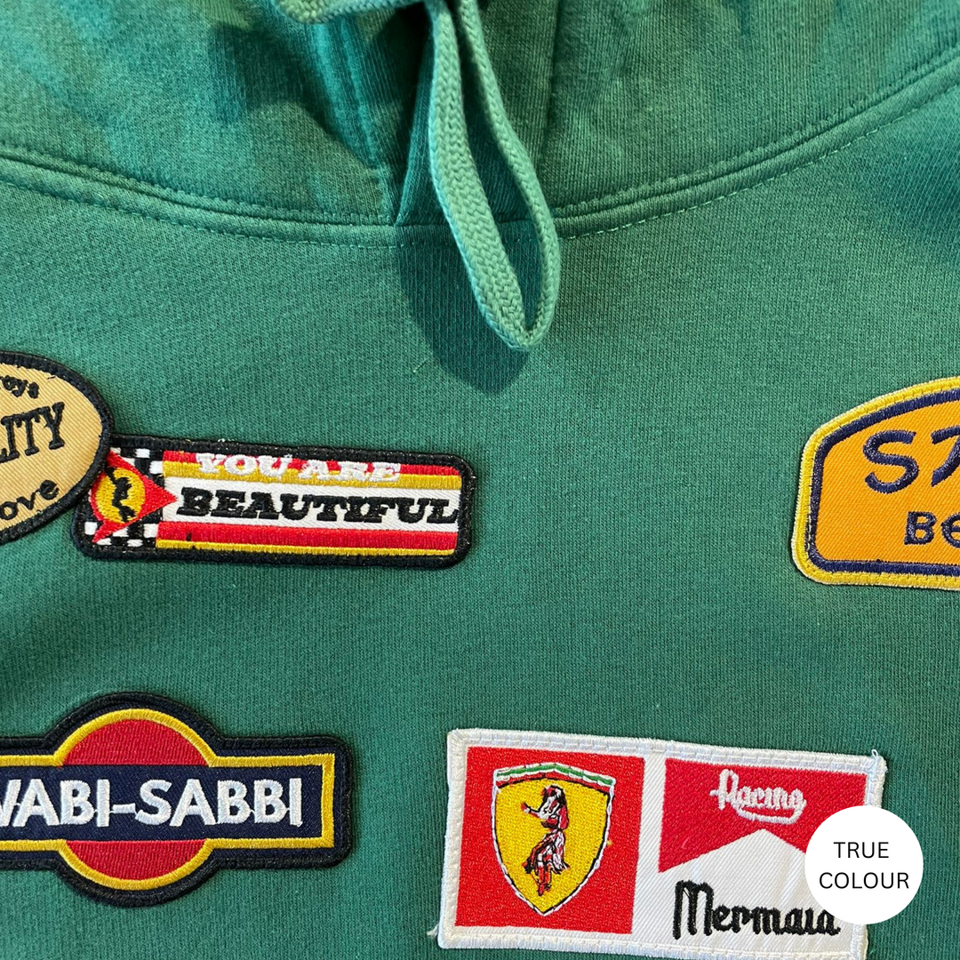 BE YOUTIFUL HOTEL HOODIE - GREEN