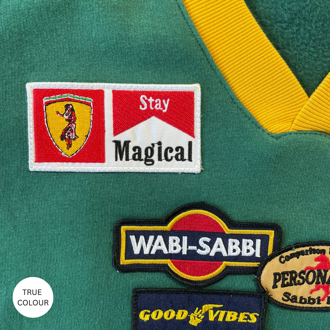 BE YOUTIFUL HOTEL V NECK DIEGO JUMPER - GREEN