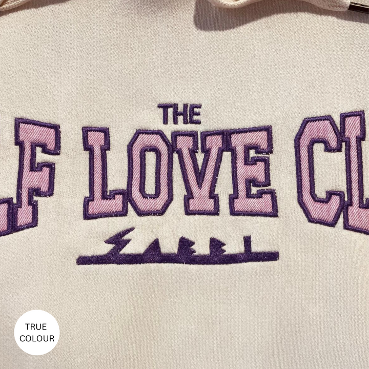SELF LOVE CLUB HOODIE - OFF WHITE