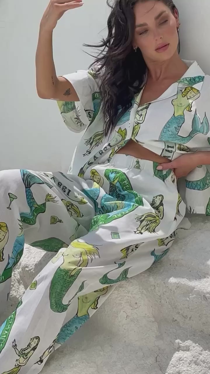 THE EL JIMBADOR PANT - MERMAIDS