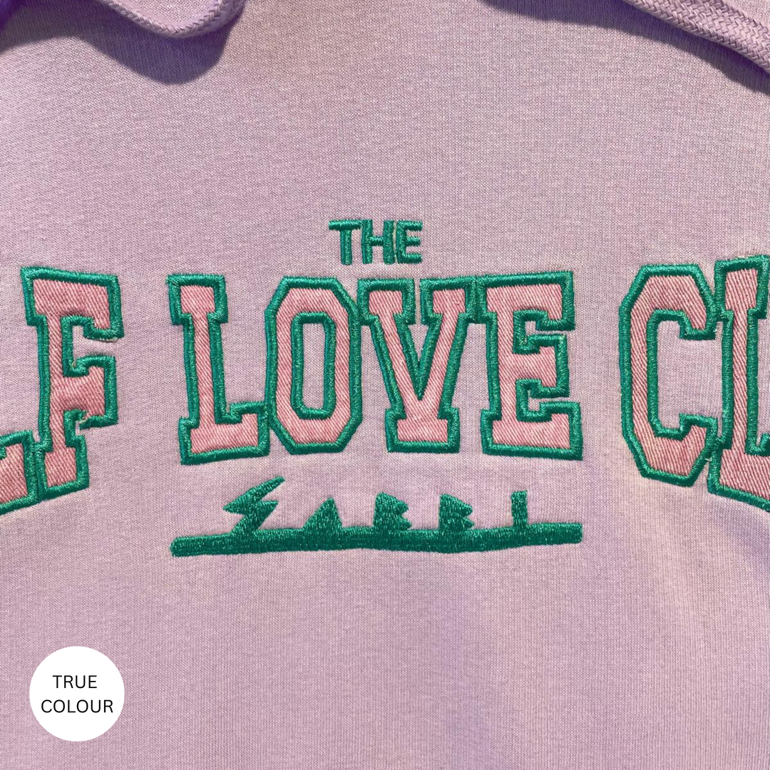 SELF LOVE CLUB HOODIE - LILAC