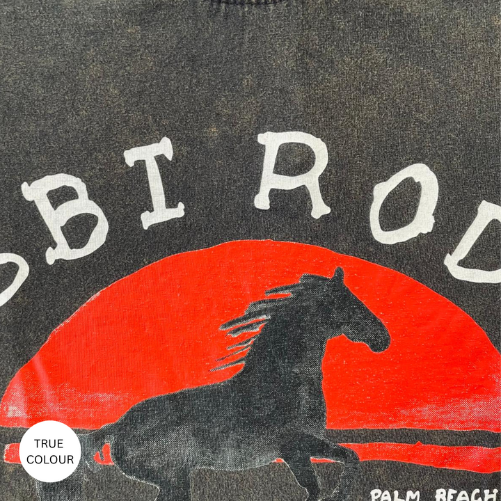 THE VERY OVERSIZED I LOVE COUNTRY MUSIC TEE - BLACK