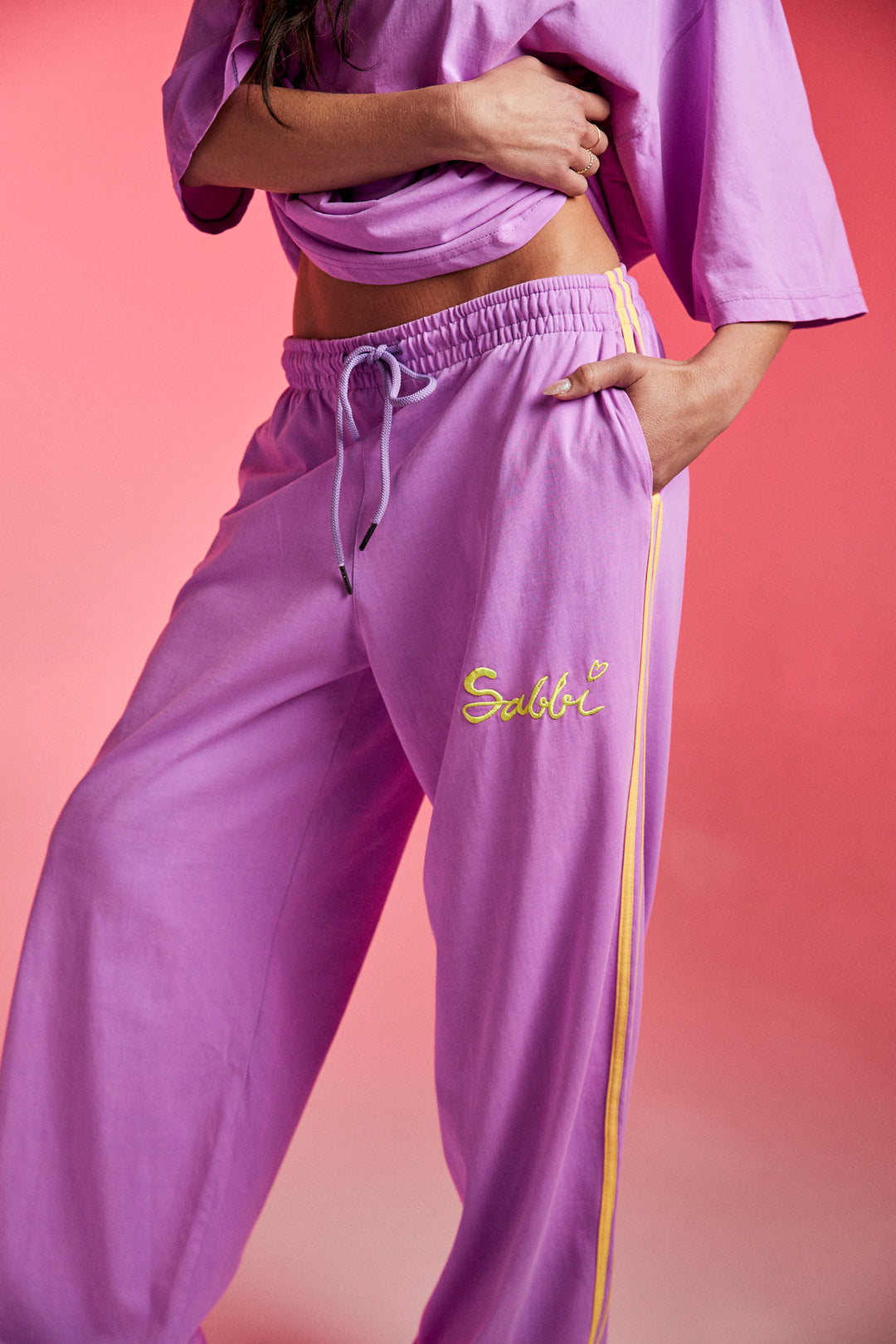 THE FLURO CHIDO PANTS - FLURO VIOLET