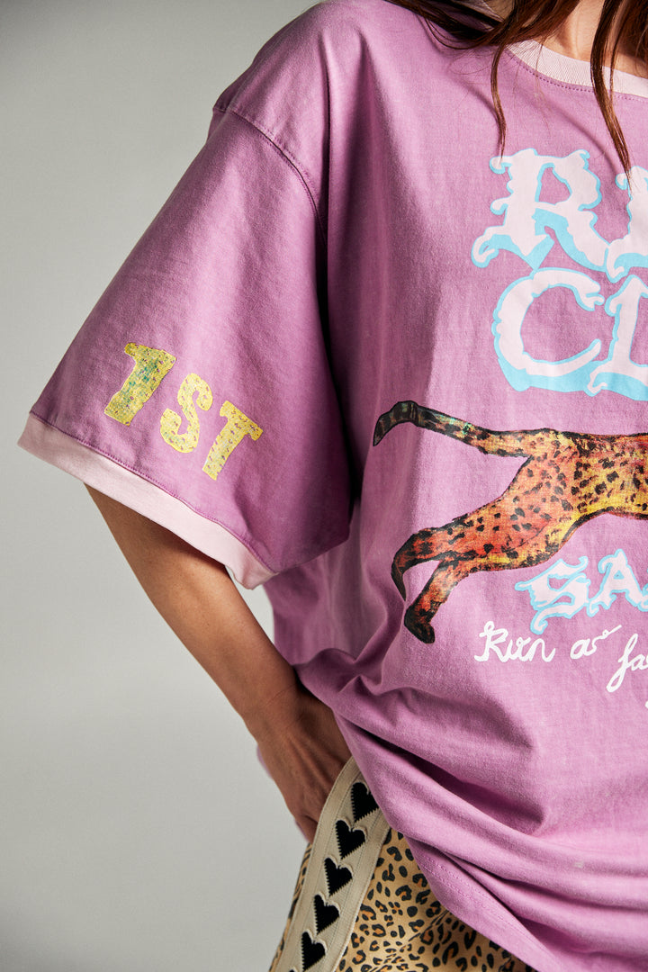 RUN CLUB TEE - PINK
