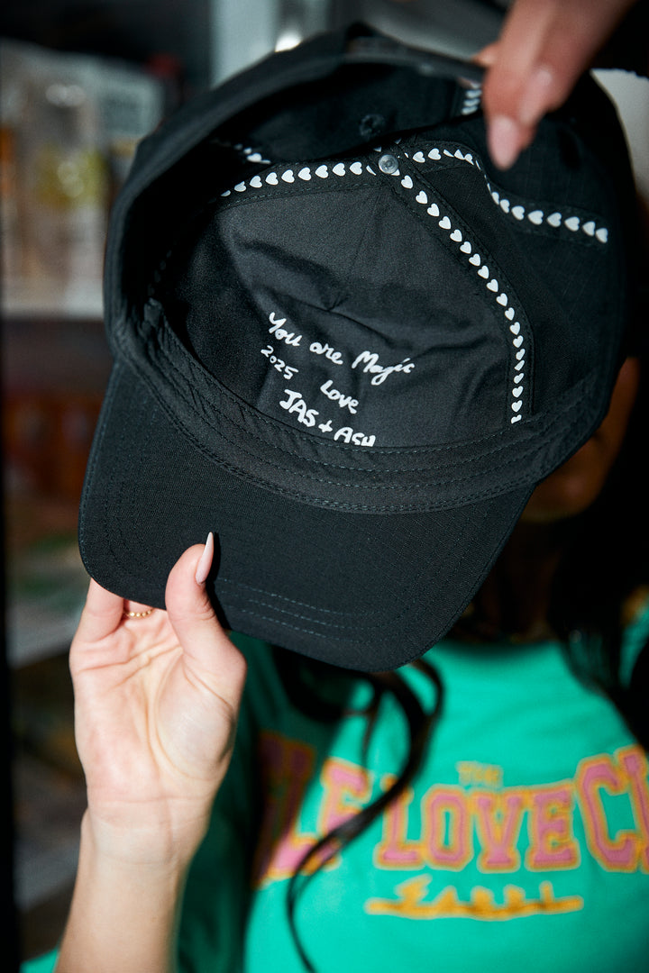 THE SELF LOVE CLUB CAP - BLACK