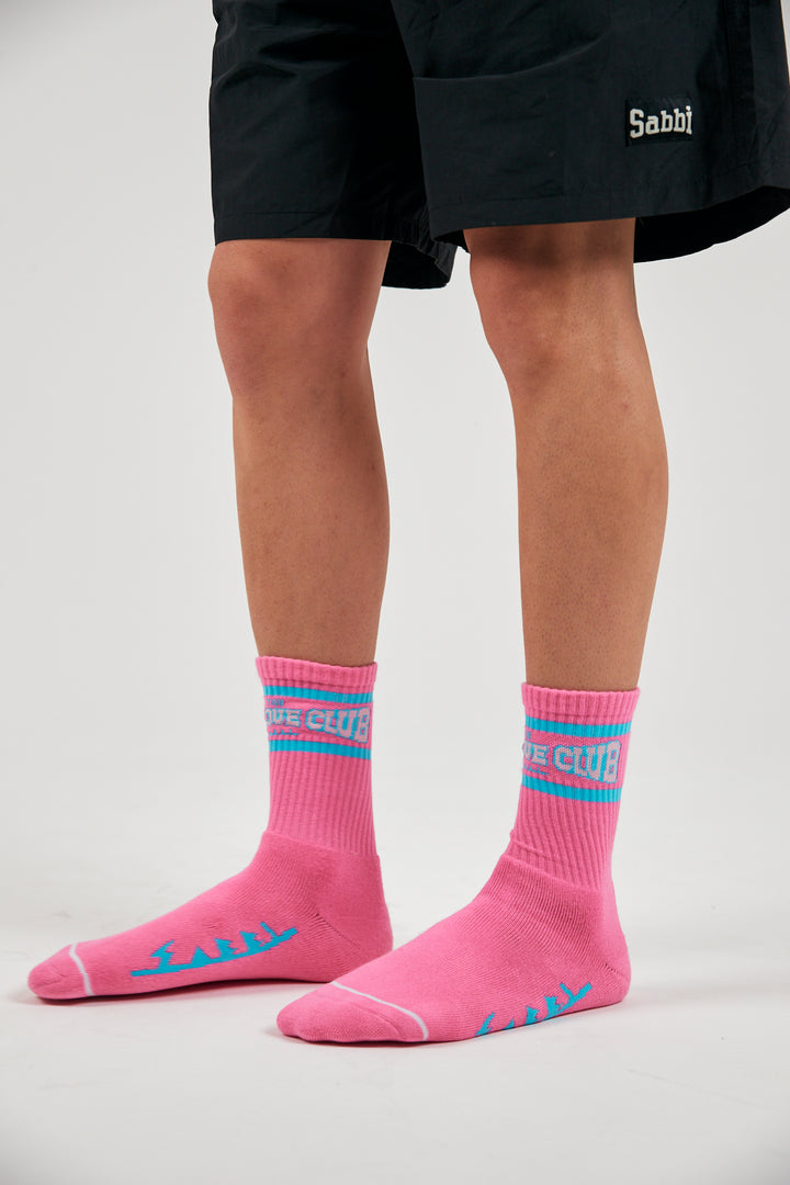 THE SELF LOVE CLUB SOCKS - PINK