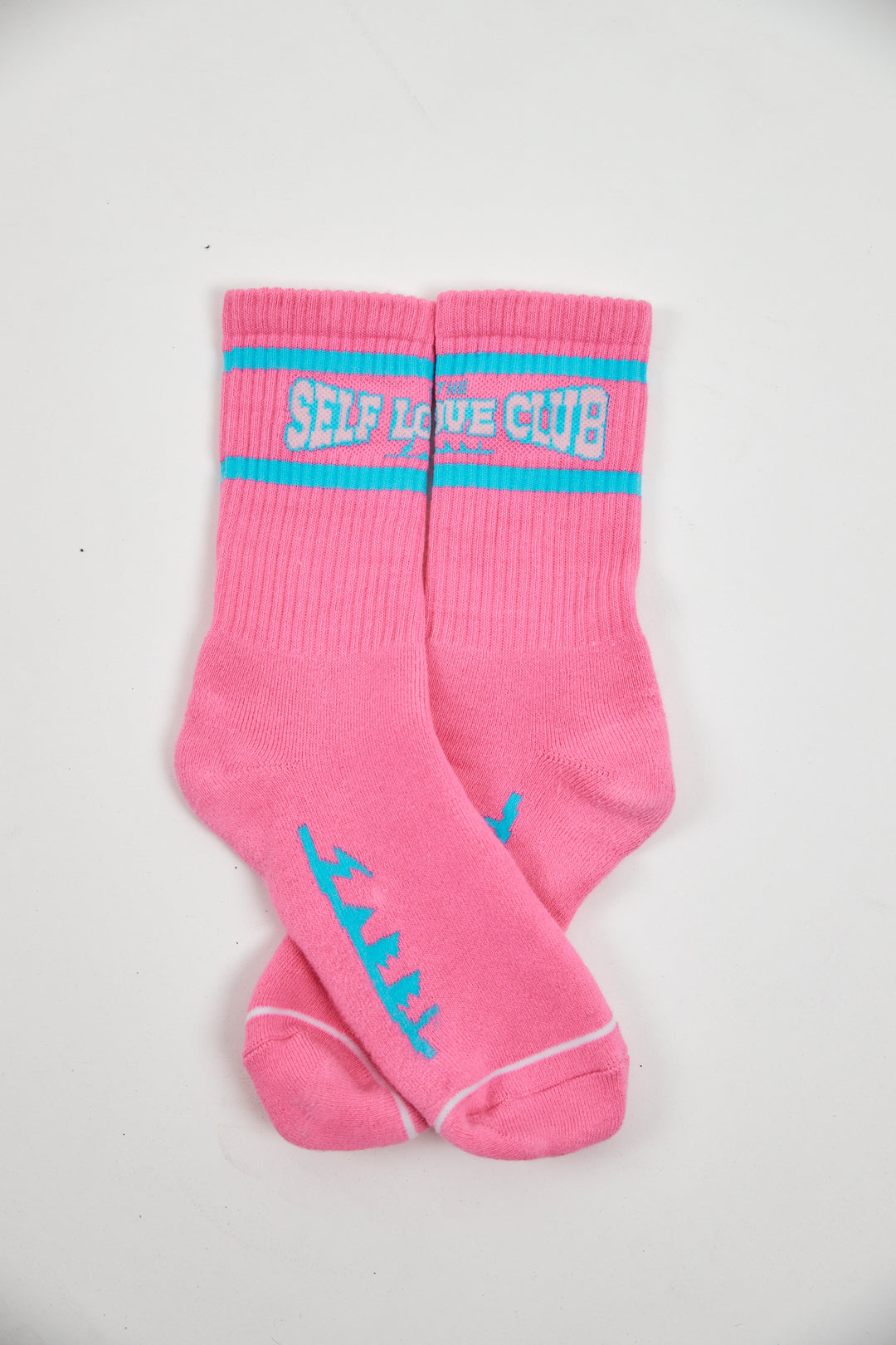 THE SELF LOVE CLUB SOCKS - PINK