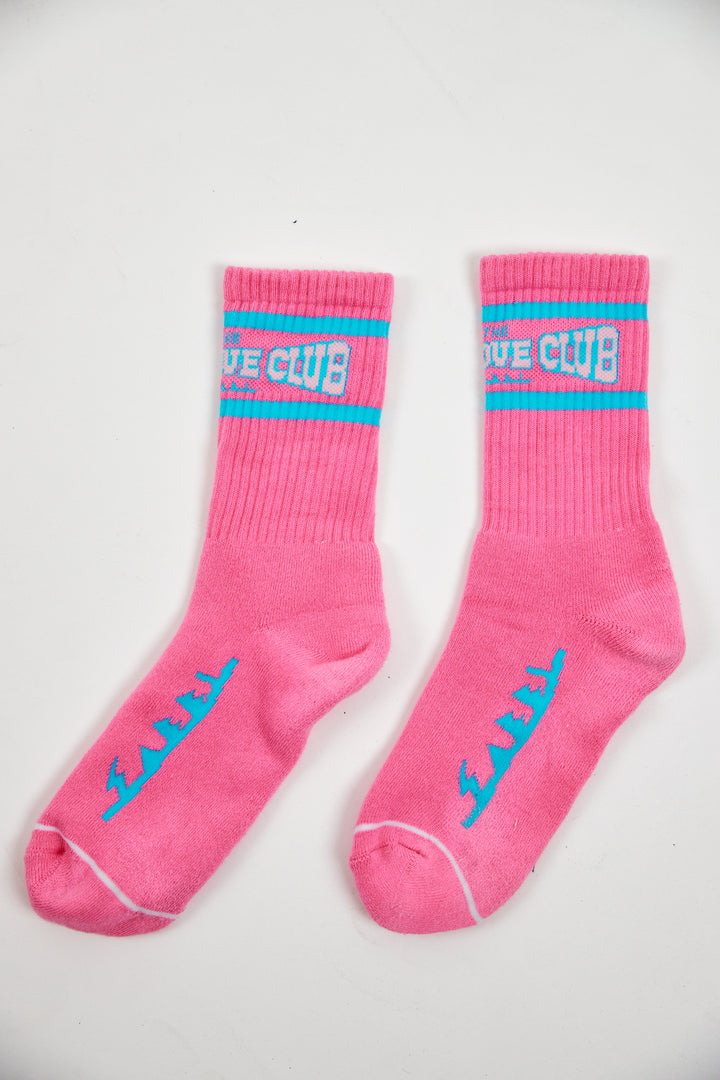 THE SELF LOVE CLUB SOCKS - PINK