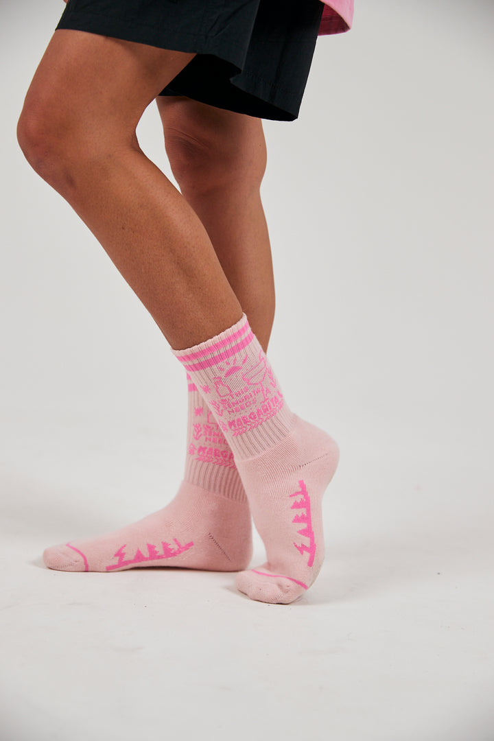 THE MARGIE SOCKS - LIGHT PINK
