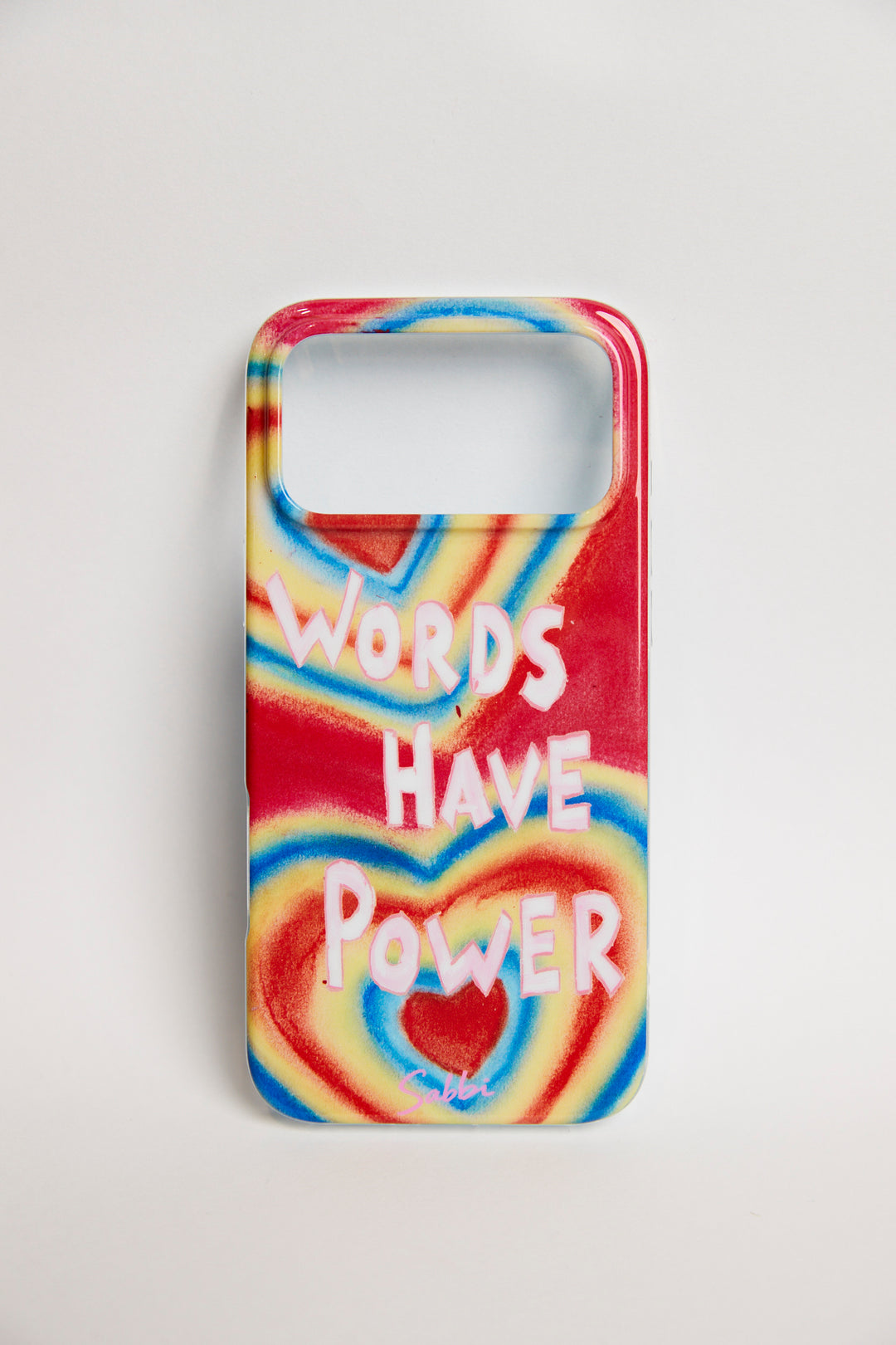THE WORDS HAVE POWER PHONE CASE - IPHONE 17 PRO MAX