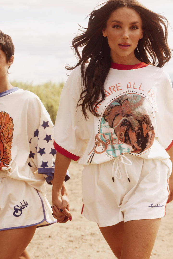 THE CHIDO SHORTS - SUPERSTARS RED/ BLUE