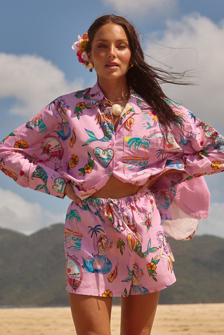 THE DON JULIO SHIRT - YOU'RE BEAUTIFUL - PINK