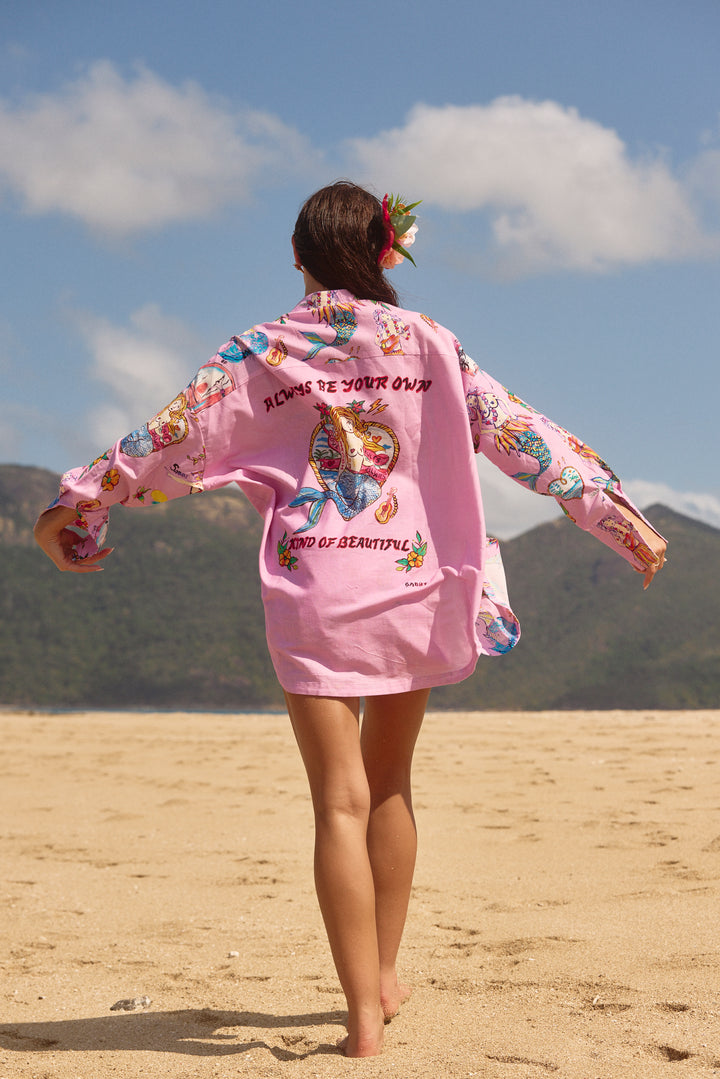 THE DON JULIO SHIRT - YOU'RE BEAUTIFUL - PINK