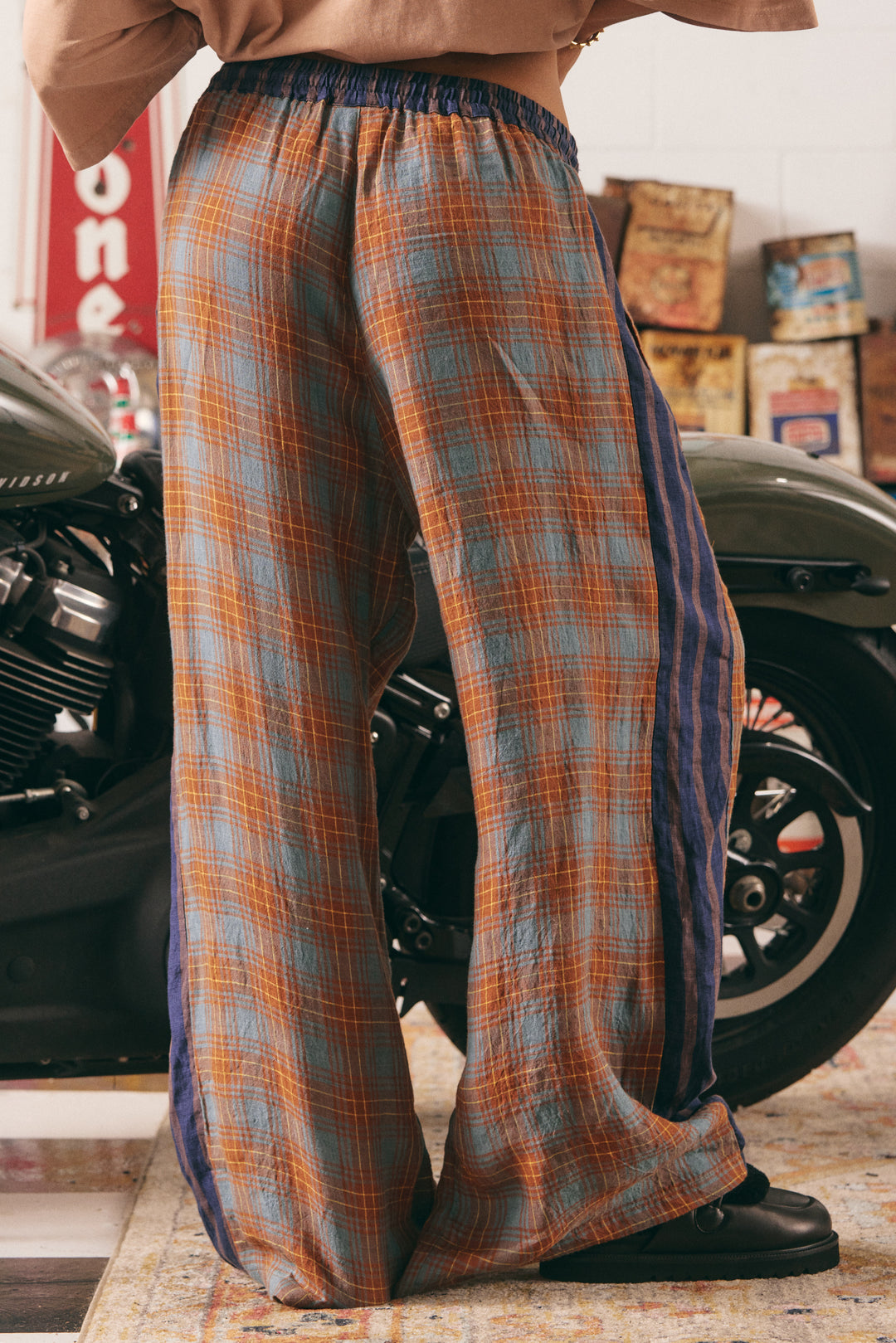 THE MEXICOLA CHECK PANT