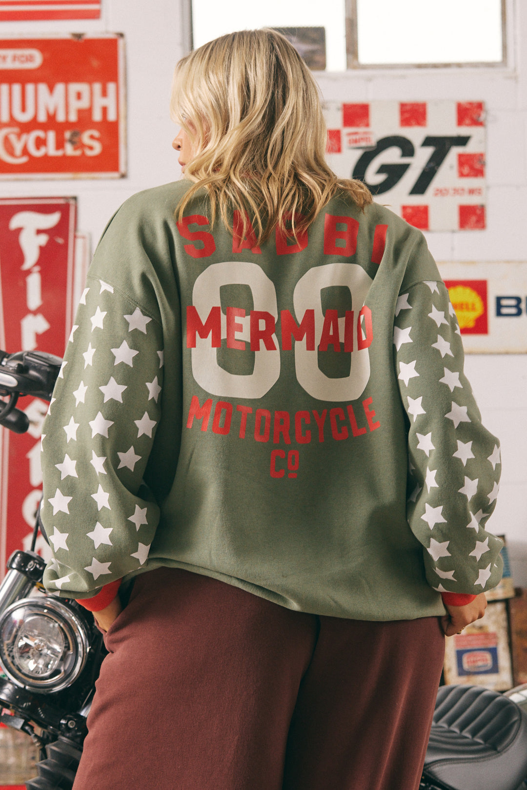 THE DIEGO JUMPER - DREAM BIG BRENDA  - KHAKI