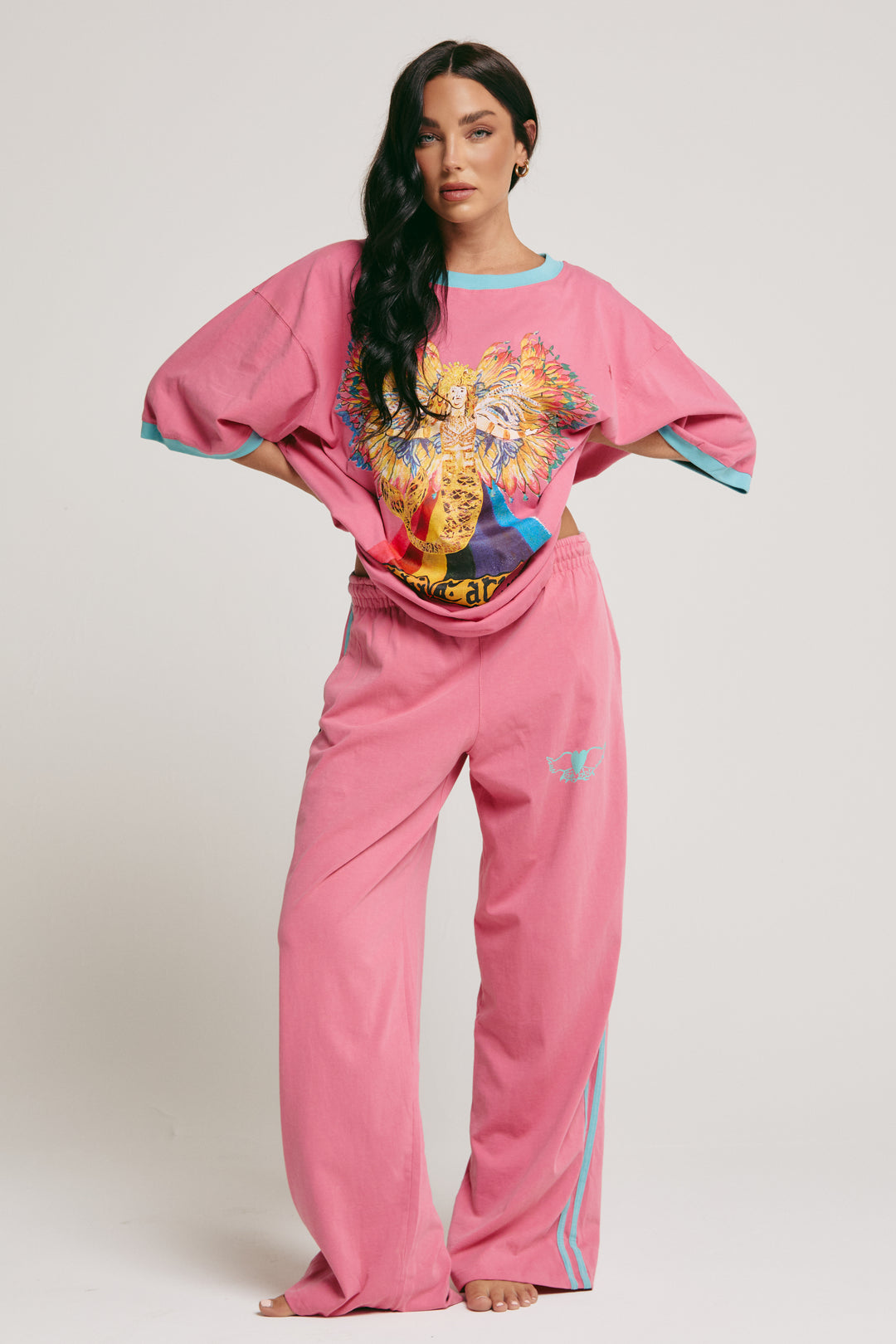 THE CARNIVALE CHIDO PANTS - PINK