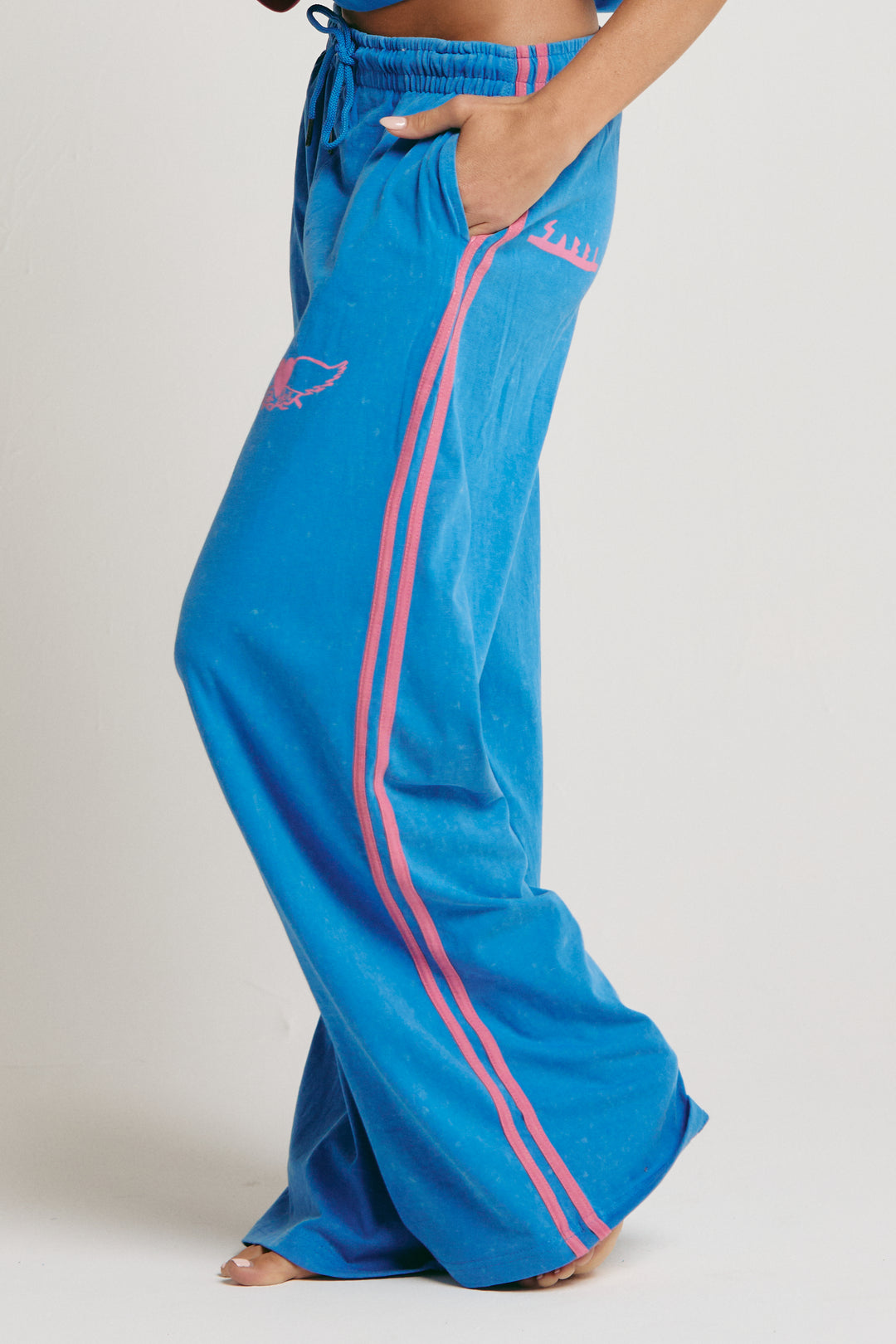 THE CARNIVALE CHIDO PANTS - BLUE