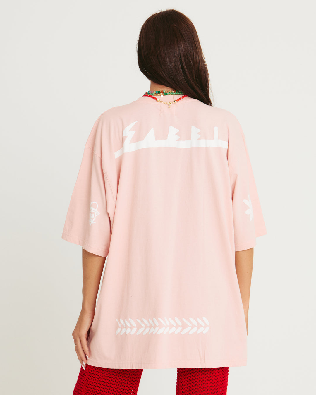 THE VERY OVERSIZED MARGIE TEE - PINK