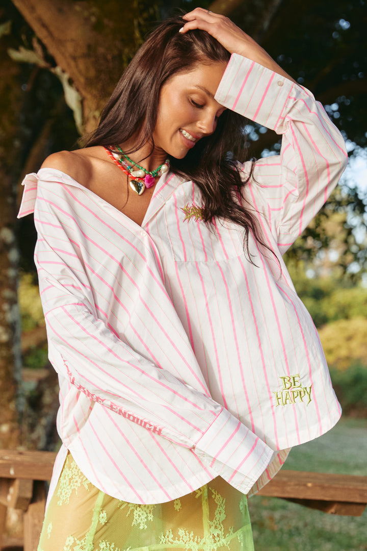 THE DON JULIO SHIRT - YOU ARE ENOUGH - PINK