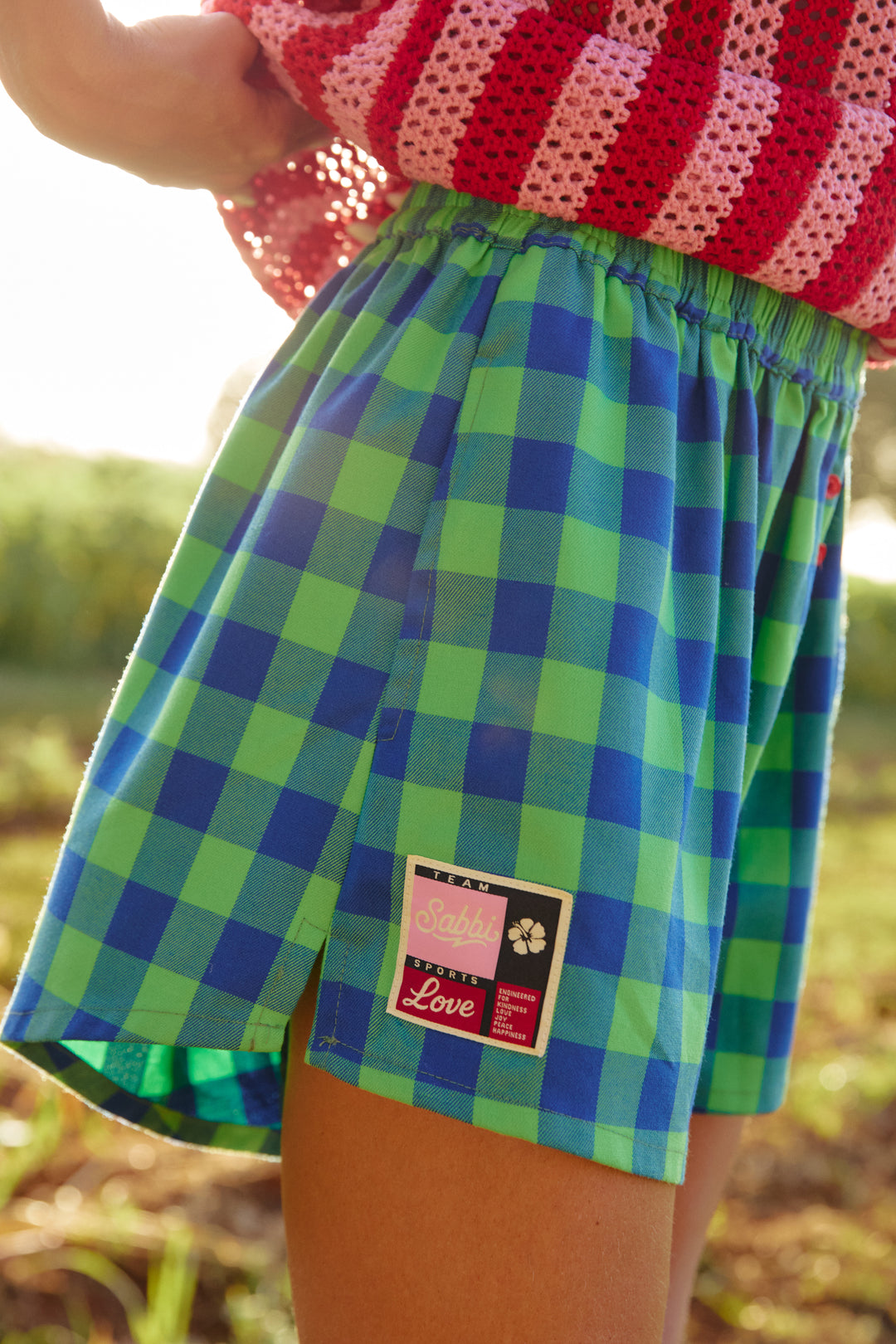 THE BE-YOUTIFUL BOXER SHORTS - GREEN