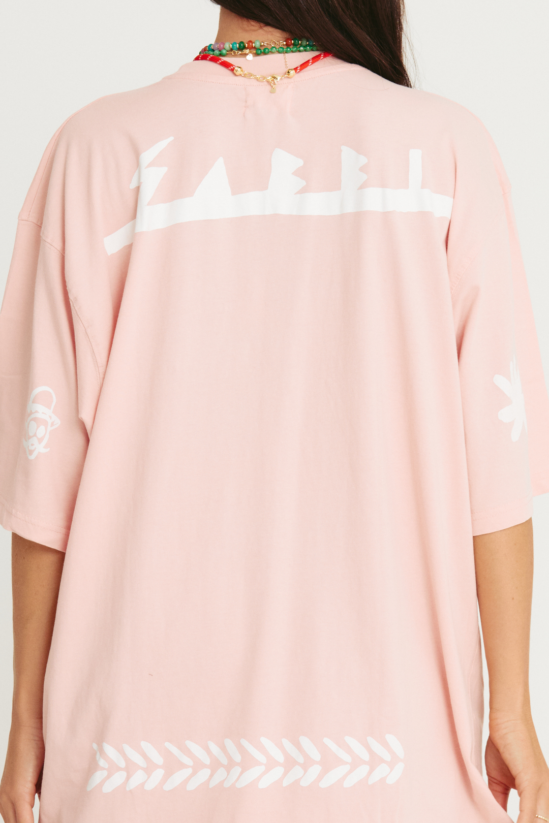 THE VERY OVERSIZED MARGIE TEE - PINK