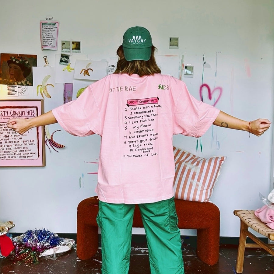THE DIRTY COWBOY HITS TEE LOTTIE RAE SABBI