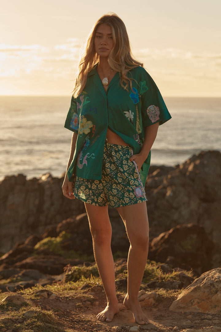 THE ALTOS SHORT - SEAS THE DAY - GREEN