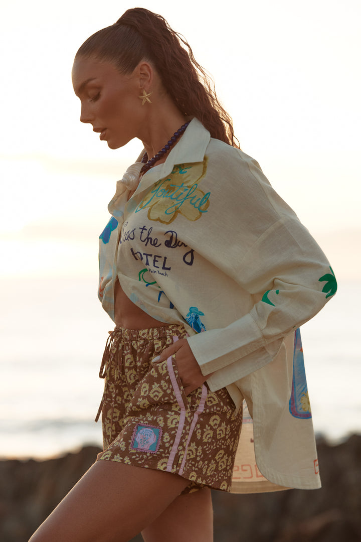 THE ALTOS SHORTS - SEAS THE DAY - MOCHA