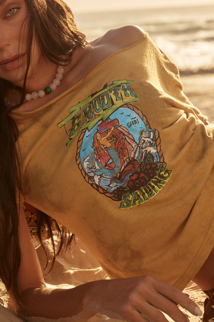 THE AYE AYE OFF THE SHOULDER TANK