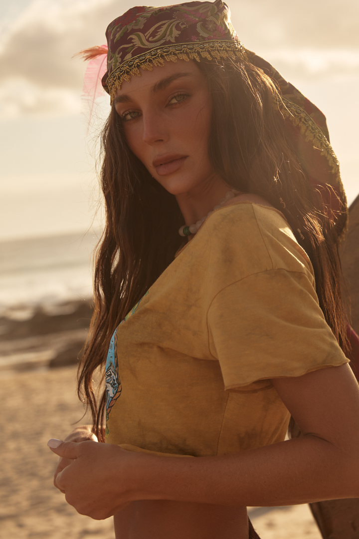 THE AYE AYE OFF THE SHOULDER TANK