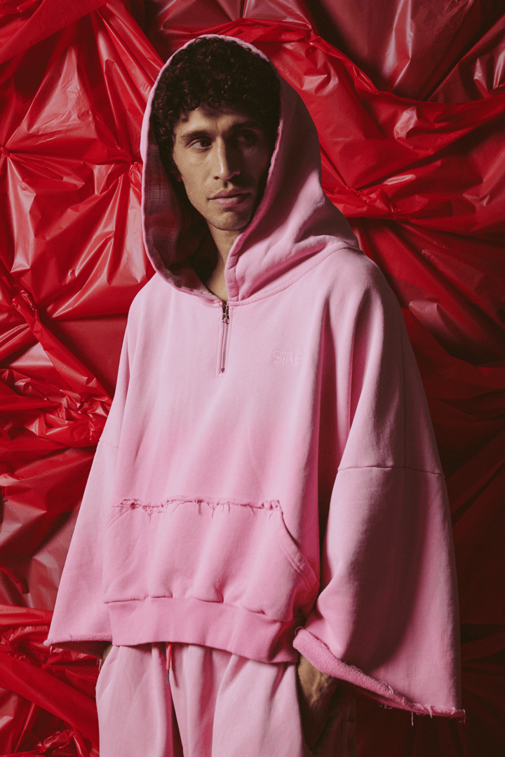 THE BE A KIND HUMAN HOODIE - PINK