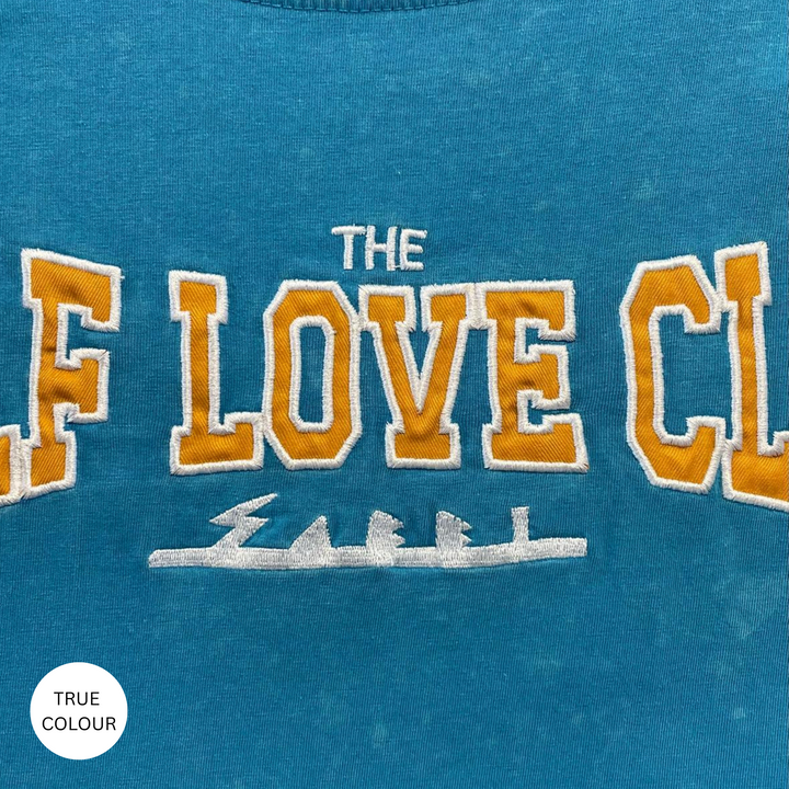 THE VERY OVERSIZED SELF LOVE CLUB TEE - BLUE