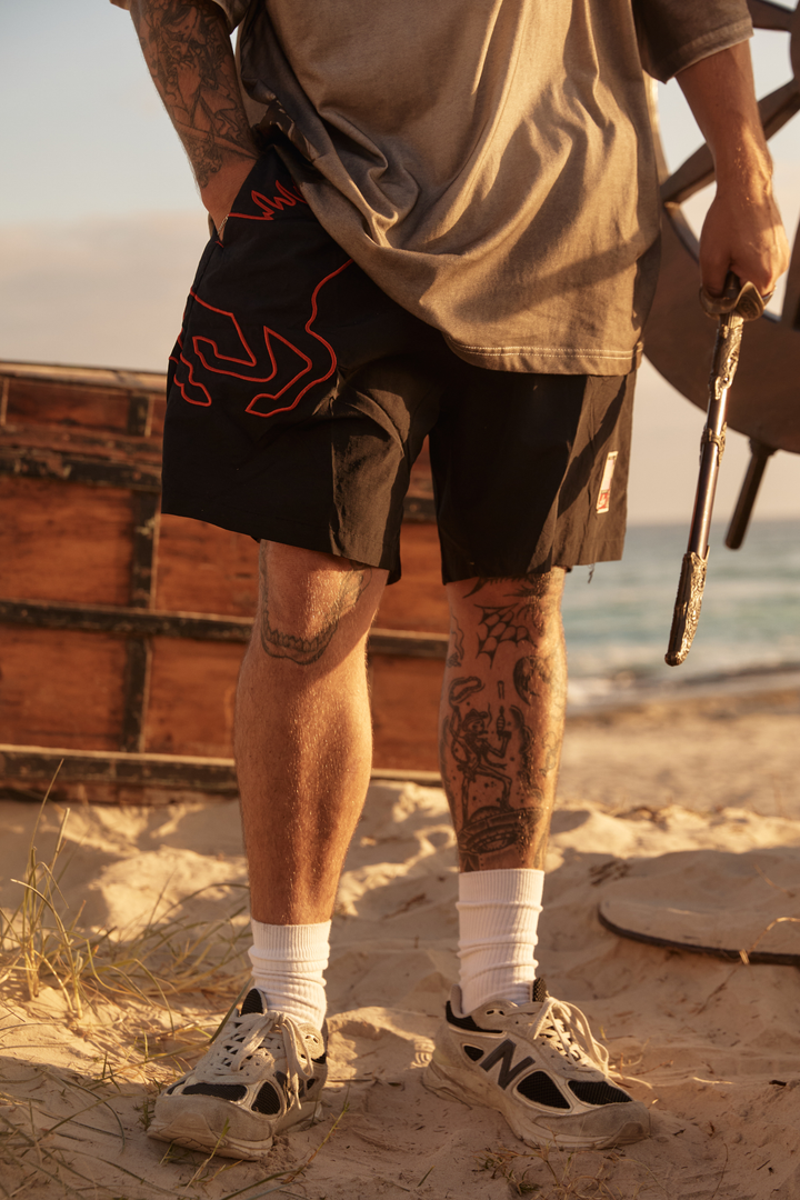 THE BARON BOARDIES - BLACK