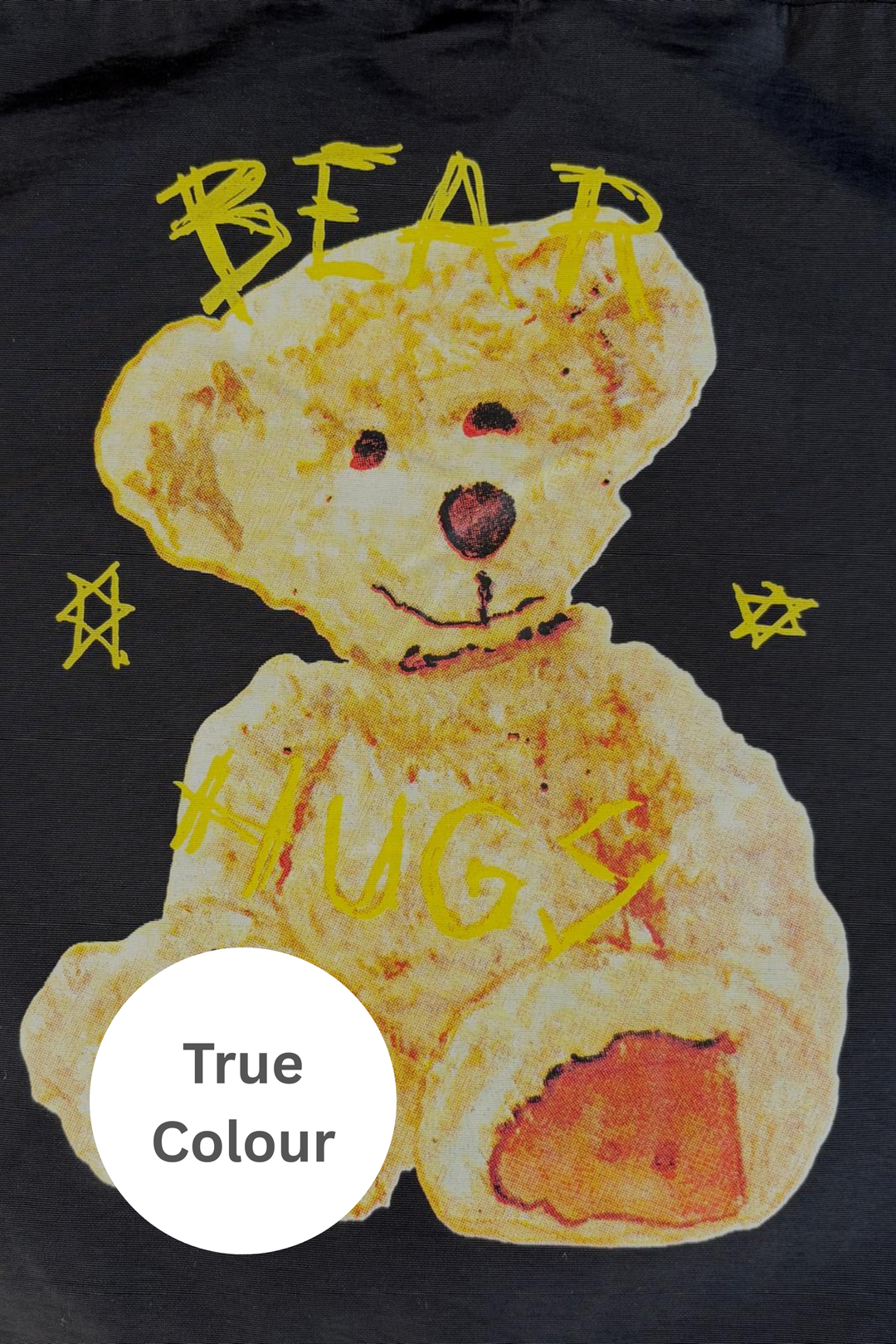 THE BEAR HUGS SNOW JACKET - BLACK
