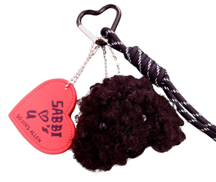 ALLEN KEYRING  - BLACK