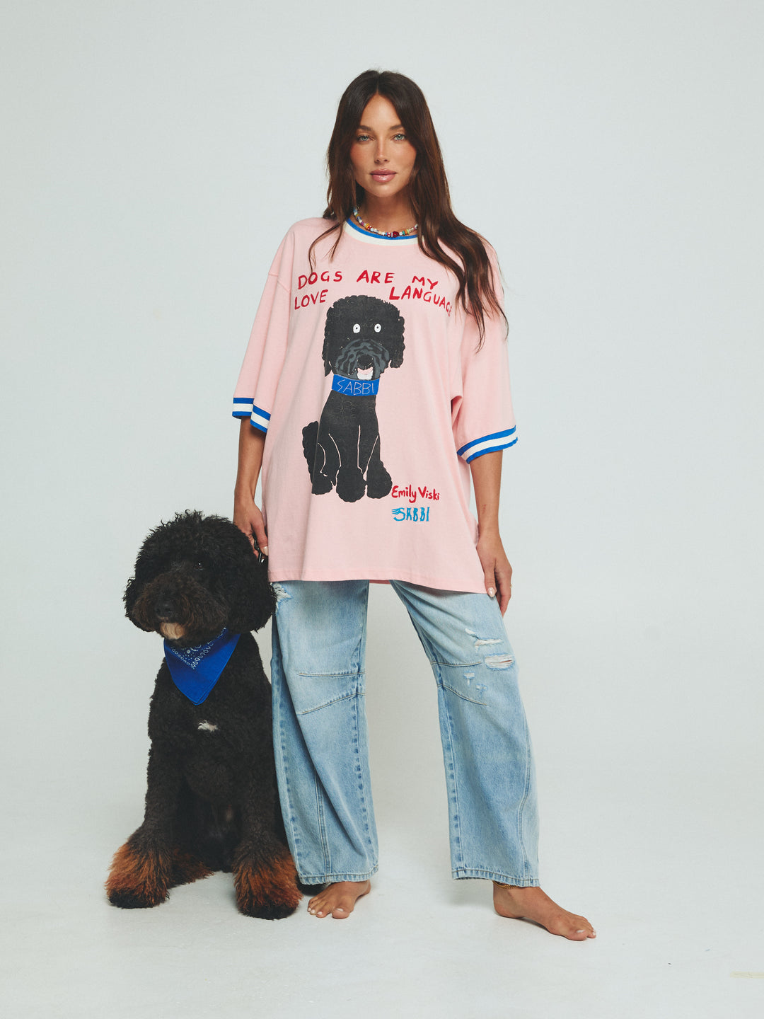 DOGS ARE MY LOVE LANGUAGE TEE